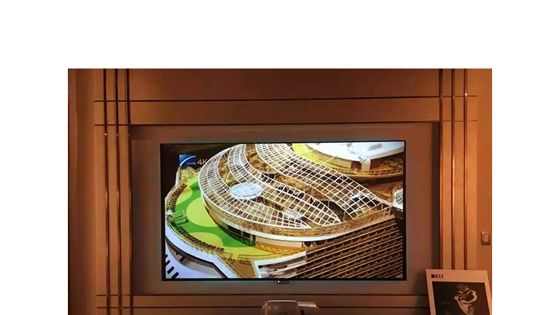 激光电视投影幕--让你家的客厅瞬间高大上！