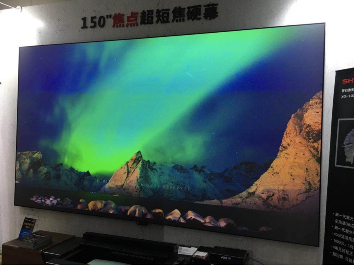 激光电视最大尺寸是多少？150英寸？还是更大？
